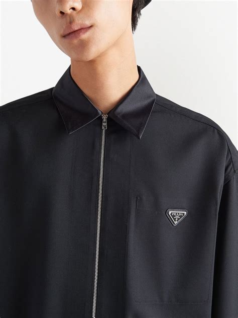 prada brown shirt|prada long sleeve t shirt.